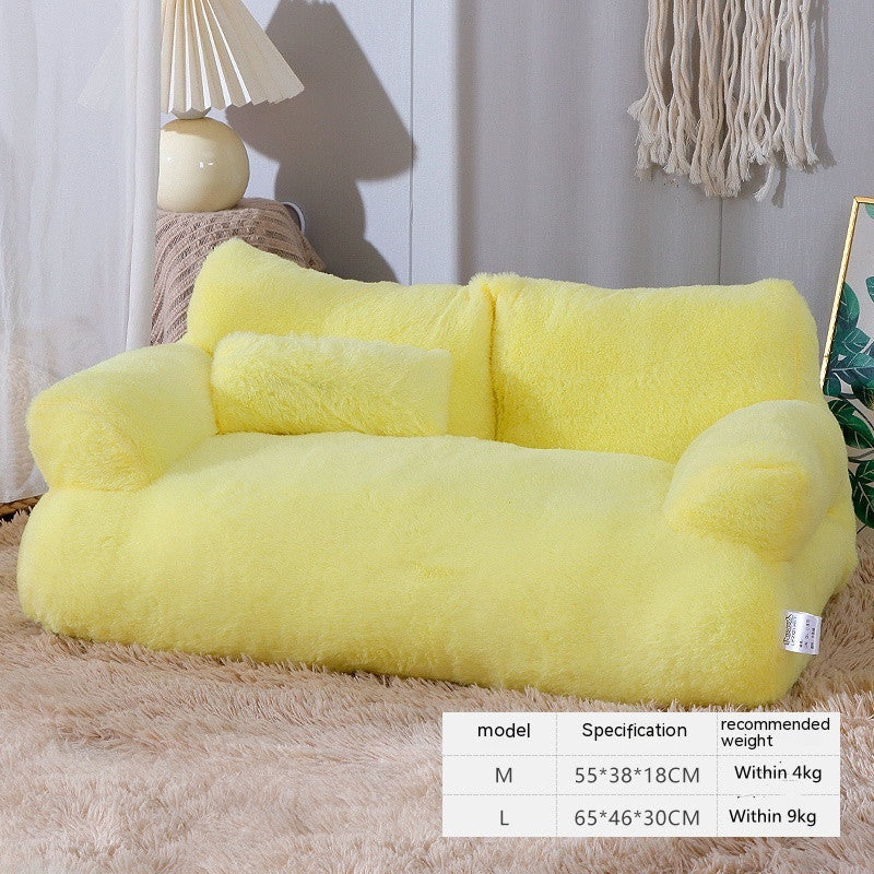 Flannel Pet Sofa Bed