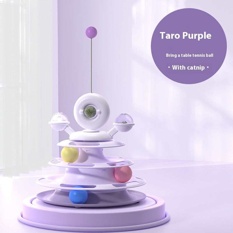 Cat Toy Tower with 4 Levels