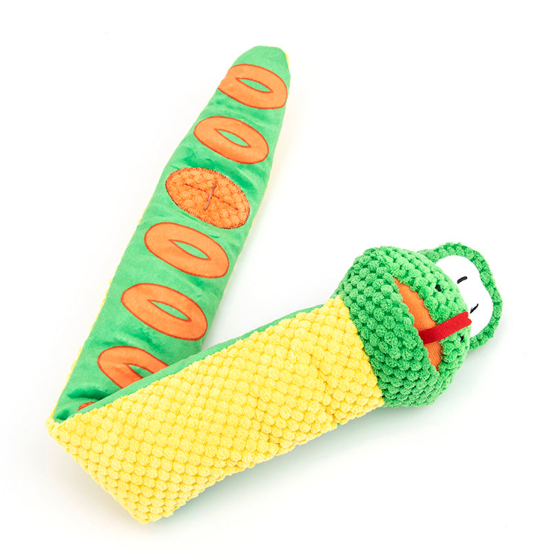 Snake Snuffle Dog Toy