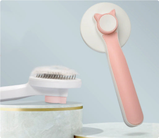 Cat Design Pet Comb