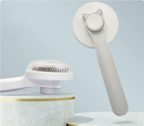 Cat Design Pet Comb
