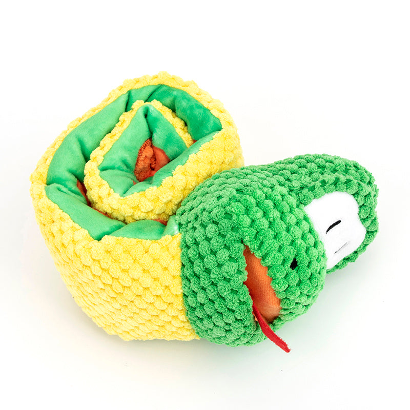 Snake Snuffle Dog Toy