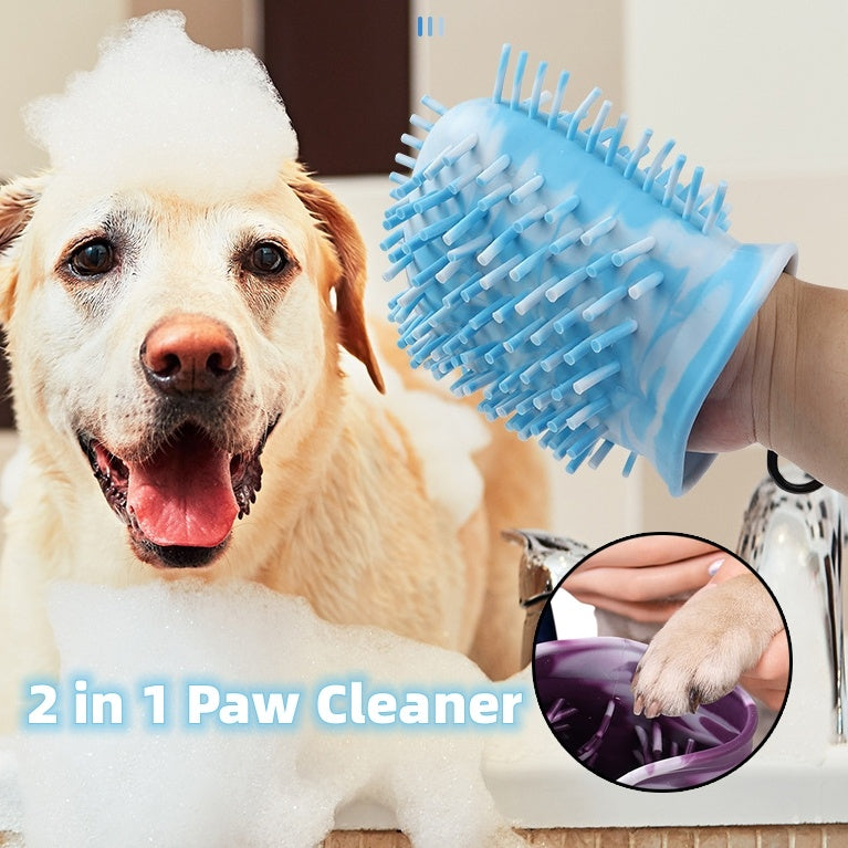 2-in-1 Dog Paw Cleaner