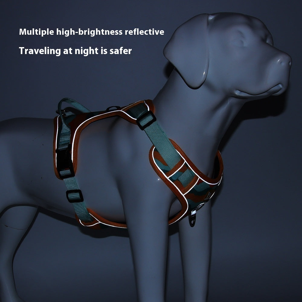 Reflective Dog Harness with Leash