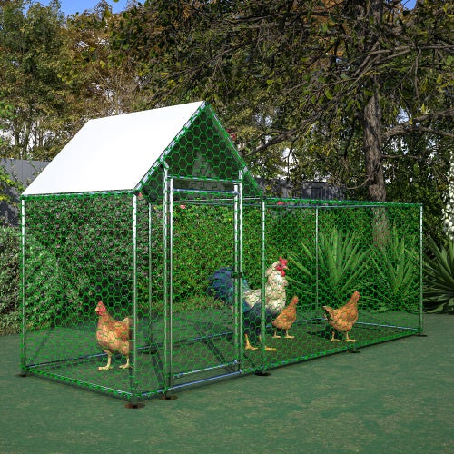 Chicken Coop Cage with Secure Lid