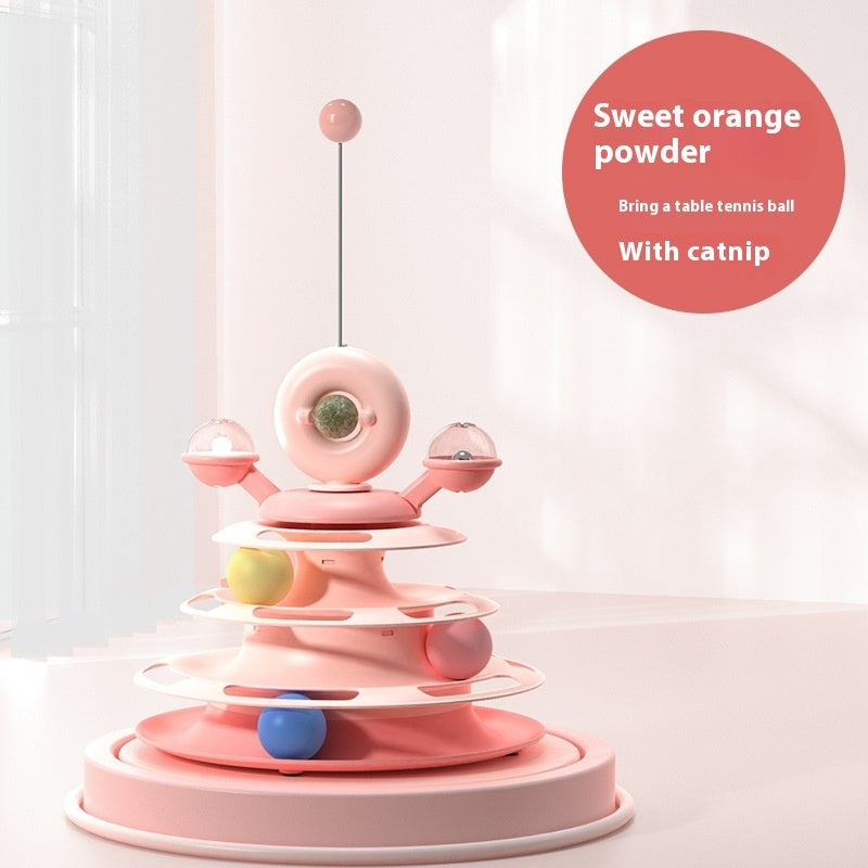Cat Toy Tower with 4 Levels