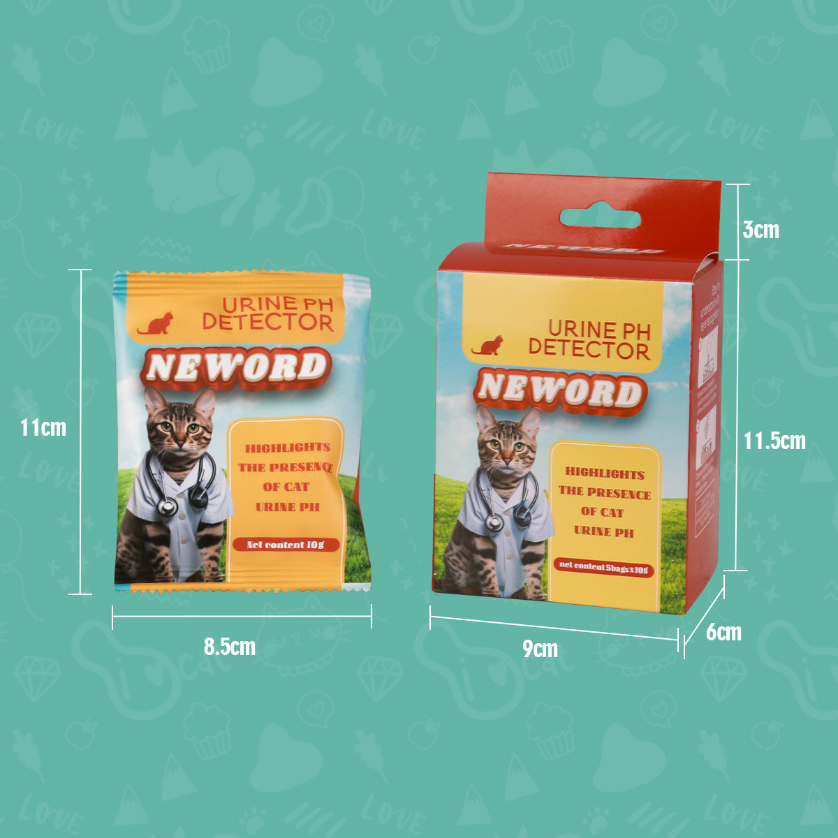 Cat Litter PH or Blood Detector