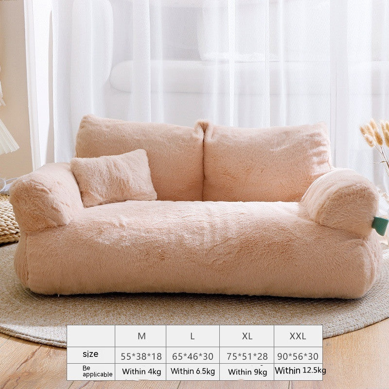 Flannel Pet Sofa Bed